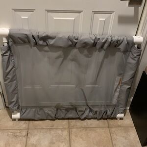 Regalo Expandable Gray Mesh Safety Gate Baby or Dog